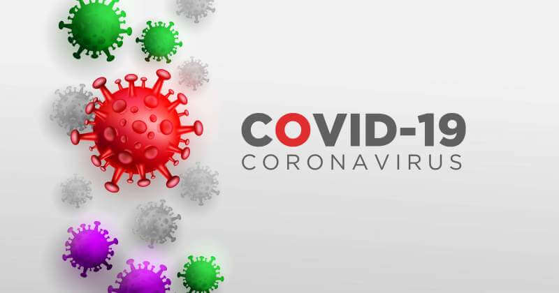 Covid coronavirus in real 3d illustration concept