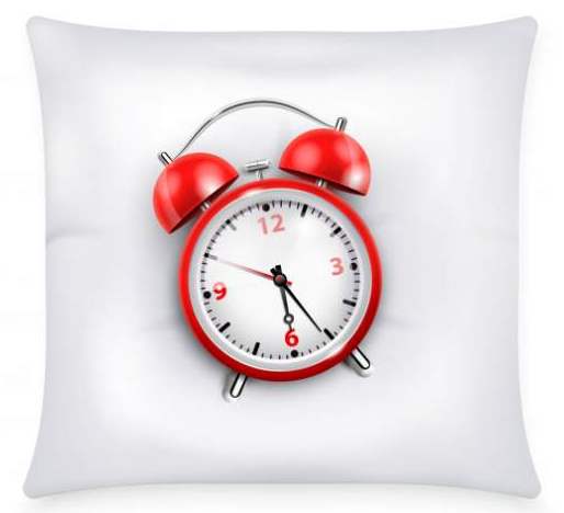 red-alarm-clock-with-two-bells-retro-style-white-pillow