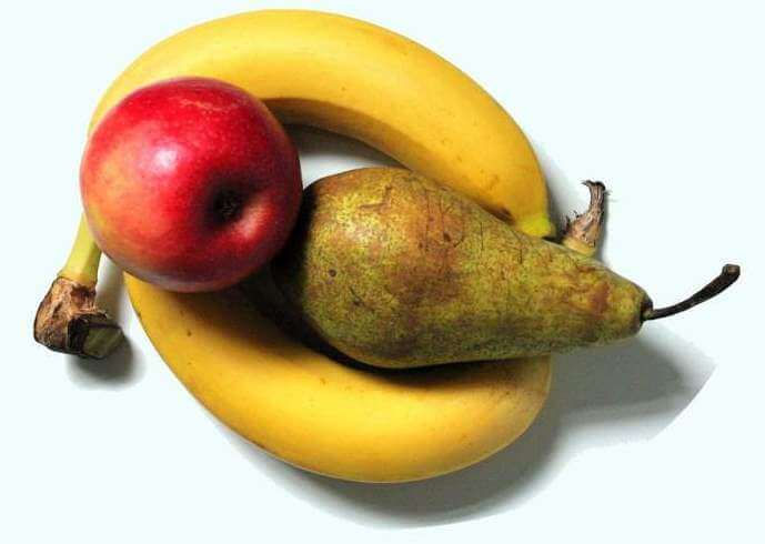fruit-pear-banana-apple-selection